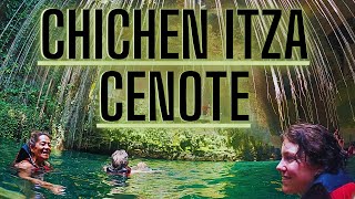 Best Cenote Near CHICHEN ITZA  IkKil Cenote  Yucatan Mexico [upl. by Ric]