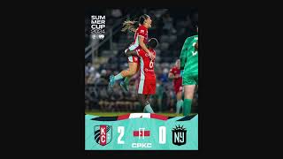 NWSL x Liga MX Femenil Summer Cup 2024 Final Kansas City Current Campeón [upl. by Aneehsor]