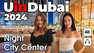 Dubai Live 247 🇦🇪 Amazing City Center  4K  Walking Tour [upl. by Atteynod408]