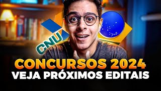 🔥 AGORA VAI MAIORES CONCURSOS PÚBLICOS DE 2024 [upl. by Aizirk455]