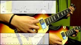 Arctic Monkeys  Do I Wanna Know Guitar Cover Play Along Tabs In Video [upl. by Acirtap]