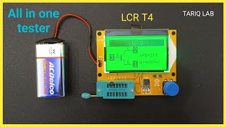 All in one component tester LCR T4 [upl. by Aiyt]