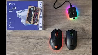 MACHENIKE L8PRO 8K Gaming Mouse Unboxing  Infinite Scroll vs Razer Basilisk V3 Pro [upl. by Teddman]