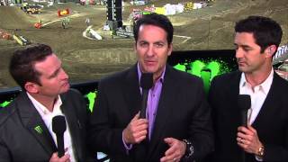 Supercross LIVE 2013  After The Checkered Flag  Anaheim Jan 5 [upl. by Fretwell]