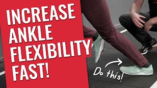 Increase Dorsiflexion with Active Wall Ankles Stretch [upl. by Eenehs222]