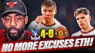 INDEFENSIBLE NO MORE EXCUSES FOR THIS FRAUD  Crystal Palace vs Manchester United  MATCH REACTION [upl. by Naresh]