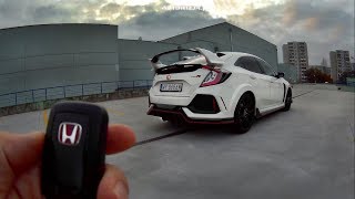 Honda Civic Type R 20 turbo 320 hp TEST POV Drive amp Walkaround ENGLISH SUBTITLES [upl. by Justen]