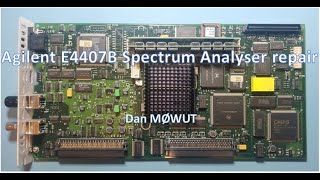 Agilent E4407B 265GHz Spectrum Analyser repair LO unlevel [upl. by Amer176]