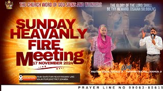 SUNDAY Heavenly FIRE MEETING LAY JAND PRAYER BY MAN OF GOD [upl. by Livingstone]