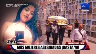 Mujeres asesinadas Pandemia machista en Perú [upl. by Ahsinuq]