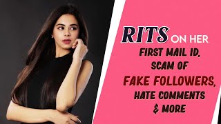 Rits Badiani Shares Her First Mail ID Scam Of Fake Followers Hate Comments amp More [upl. by Debee149]