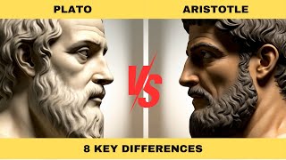 Plato vs Aristotle 8 Key differences [upl. by Aivlis]