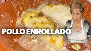 Increíble receta de POLLO ENROLLADO de Conchita 👵🏻 [upl. by Yelknirb]