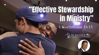 2024 09 18 Bible Study “Effective Stewardship in Ministry” [upl. by Enogitna985]