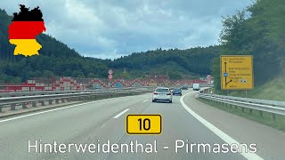 Germany D B10 Hinterweidenthal  Pirmasens [upl. by Rekyr]