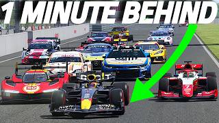 Can An F1 Car Pass These Cars Starting 1 MINUTE BEHIND [upl. by Carissa404]