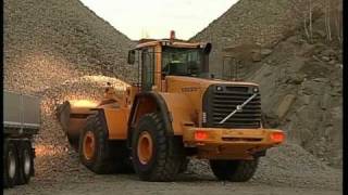 Volvo Wheel Loaders L150F L180F L180FHL and L220F Presentation [upl. by Eserehs292]