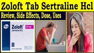 Sertraline 50 mg 100 mg 25 mg  Sertraline Hydrochloride 50 mg Reviews  Uses Side Effects Dose [upl. by Finnegan]