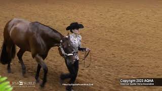 2023 Showmanship 1418  AQHYA World Championship Show [upl. by Rior]