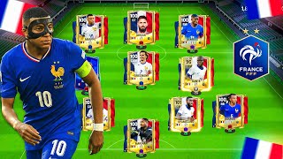 FRANCE  Best Special Squad EURO 2024 Mbappé Kante France Team FC Mobile [upl. by Kelcy]