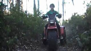 Honda ATC 110 three wheeler Riding [upl. by Nylde89]