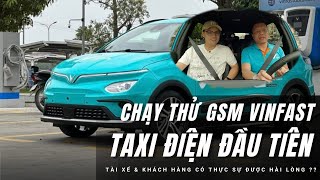 Lần đầu đi thử Taxi điện VinFast và nghe chính tài xế quotbóc trầnquot sự thật về thu nhập XEHAYVN [upl. by Ilajna]