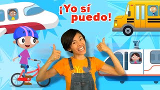 MEDIOS DE TRANSPORTE  ¡Yo Sí Puedo  Yo soy valiente Preescolar  Infantil [upl. by Nhar215]