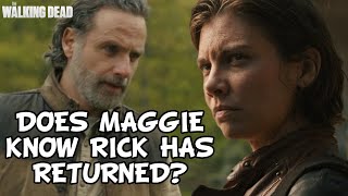 The Walking Dead Maggies Reaction To Ricks Return amp Dead Sector CRM Connection QampA [upl. by Deirdre446]