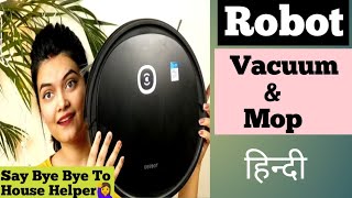 Ecovacs Deebot U2 Pro Robotic Vacuum Cleaner 2 in 1 Dry and Wet  Full Review  Demo  iAngel India [upl. by Klein814]