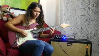 Guitar Improvisation  Maria Barbieri  DV Mark Micro 60 [upl. by Akcire]