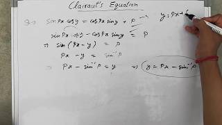 Clairauts Equation [upl. by Py]