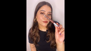 NYX Shine Loud High Shine Lipstick Review  Shade Boundary Pusher [upl. by Sirk]