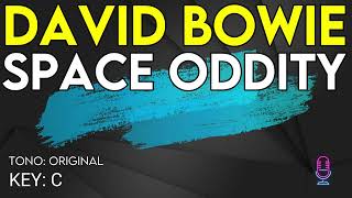 David Bowie  Space Oddity  Karaoke Instrumental [upl. by Atte]