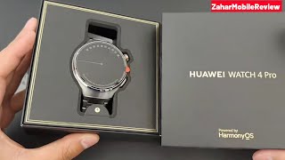 Huawei Watch 4 Pro Titanium Gold Unboxing [upl. by Aisya]