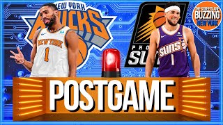 KNICKS SUNS POSTGAME Road Trip Streaking NBA News [upl. by Sloane]