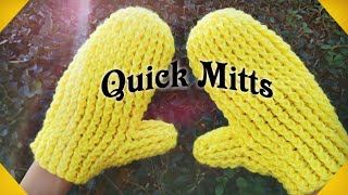 😍Crochet Mittens For Beginners Tutorial [upl. by Arraek579]