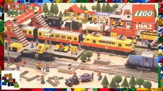 LEGO instructions  Catalogs  1982  LEGO  Catalog Trains [upl. by Tonry]