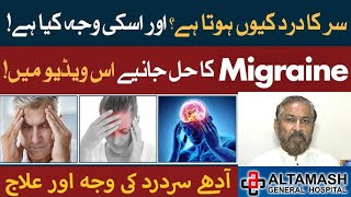 DrHUSSAIN UDDIN  Consultant Neurologist Migraine Kya Hota Hai  Altamash General Hospital [upl. by Ithsav]