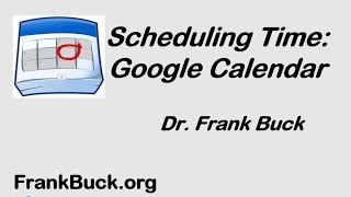 Scheduling Time With Google Calendar [upl. by Spiro]