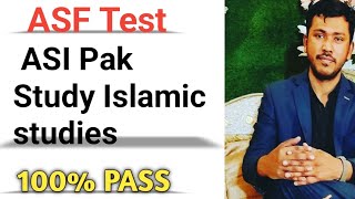 ASF ASI Pak Study Islamic studies Mcqs Test Preparation from Sir waqar Waheed  ASF Written Test [upl. by Westberg]