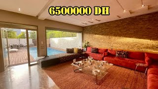 استمتع بالجمال والفخامة 🏡 فيلا من أروع ما يكون والموقع ياسلام يطل على الغابة Villa maroc a vendre [upl. by Deana22]