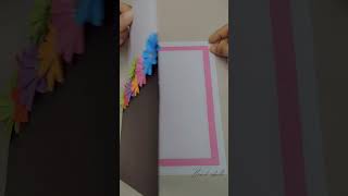 Diy floral card gift cardfloral cardcolorful cardcolorful gift cardcard making tutorial [upl. by Goetz815]