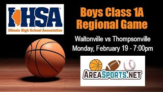 Boys 1A Regional Waltonville vs Thompsonville [upl. by Letitia597]