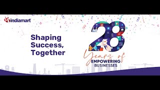 IndiaMART Completes 28 Years Founders Day 2024 Live [upl. by Duster]