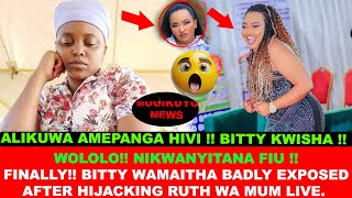 FINALLY BITTY WAMAITHA KWANIKWO LIVE THUTHA WAKE KUNYITA RUTH WA MUM MIGWATE THIS WAS HER PLAN [upl. by Itsyrc]