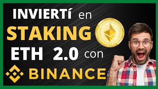 Staking Binance con Ethereum 20 🔥 Gana el 10 en ETH ⭐ Conviene Ventajas y Riesgos ⚠ [upl. by Ardiedak]