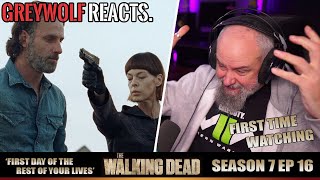 THE WALKING DEAD Episode 7x16 The First Day of the Rest of Your Life  REACTIONCOMMENTARY [upl. by Eineg]