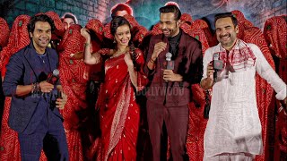 Stree 2 Official Trailer  Shraddha Kapoor Rajkummar Rao Pankaj Tripathi  Launch Event [upl. by Annoyed]