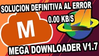 Solucion Al Error De MegaDownloader  UltraSurf  TecnoGames 2017 [upl. by Gamages]