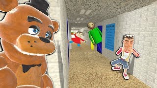 BALDIS BASICS HIDE AND SEEK OF TERROR  Garrys Mod Gameplay  Gmod Multiplayer Survival [upl. by Zaremski120]